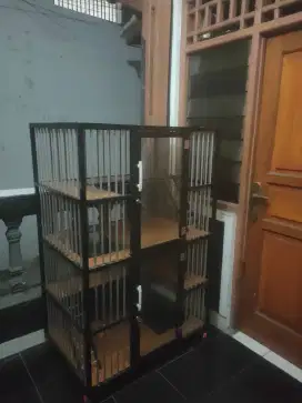 Kandang kucing alumunium