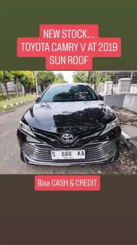 Toyota Camry V at 2019 ( Cash & Credit )