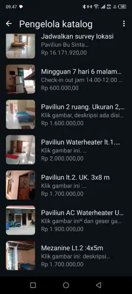Paviliun AC furnished