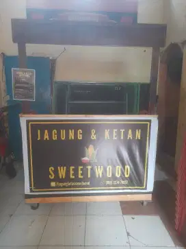 Gerobak kayu usaha