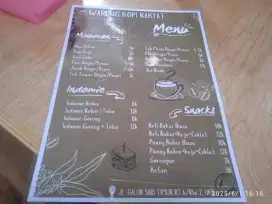 Warkop kopi rakyat.. Tahu gimbal semarang.. Tahu bakso semarang