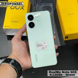 REALME NOTE 60X 4/128GB GREEN 7 HARI PAKAI LIKENEW ORIGINAL