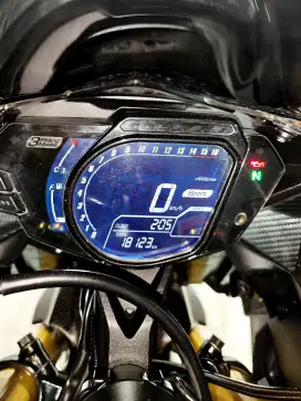 Cbr250rr  black matte km.18rb super 2019 gass. Anugerah motor rungkut