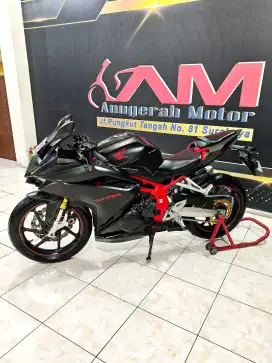 Cbr250rr  black matte km.18rb super 2019 gass. Anugerah motor rungkut