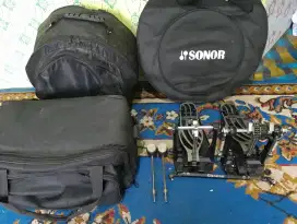 Jual Pedal drum , Snare drum , Cymbal vansir  (Sepaketan)