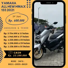 FOR SALE YAMAHA ALL NEW NMAX 155 2021 (SECOND LIKE NEW)  *SPESIFIKASI