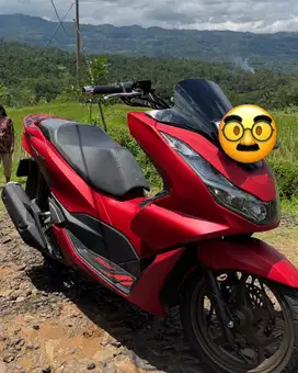 DI JUAL PCX ABS 160 Merah Tahun 2024 Like New