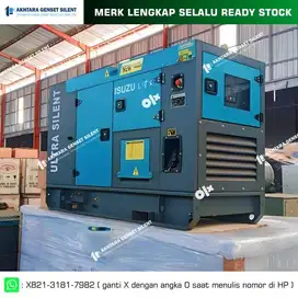 JUAL GENSET SILENT ISUZU 80 KVA
