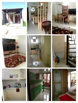 KONTRAKAN/SEWA RUMAH TAHUNAN MURAH MINIMALIS FULL FURNISH KAWALUYAAN