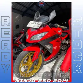 KAWASAKI NINJA 250 2014 MURAH MERIAH MASZEHH HIKMAH MOTOR KEPUH