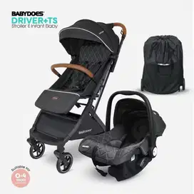 Stroller Babydoes Driver+ TS (stroller + carseat)