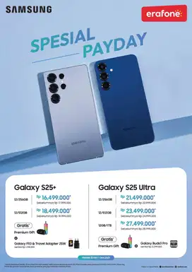 Promo Sepesial Samsung S25 Dan Casback hingga 1,5 juta