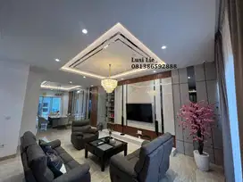 Rumah Golf Island Pik full furnished interior bagus mewah