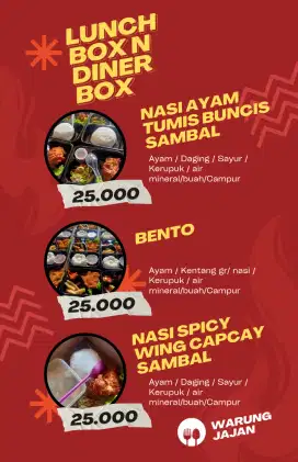 Catering menerima pesanan