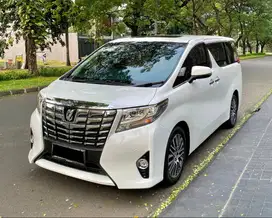 Alphard 2.5 G 2017 ATPM TDP 15 JUTA Kredit Cash Data Daerah dibantu