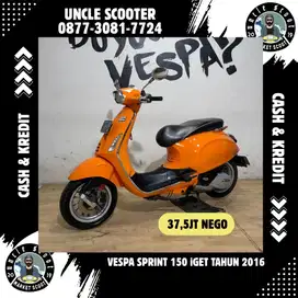 Vespa Sprint 150 iGet Tahun 2016 Orange