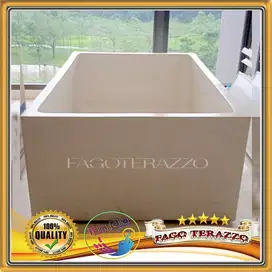 Bathtub Spa Portable Terazzo Kotak P120xL100xT50