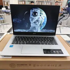 Acer Aspire 5 Core i3 gen 11 RAM 8GB SSD 512GB Layar 14 Slim Like New