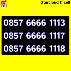 Perdana Nomor Cantik Indosat Im3 Kwartet Tripel 6666 111x