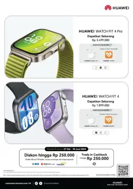 Huawei watch fit 4 series