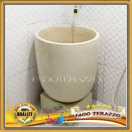 Bak air teraso ukuran besar T70 X D55cm