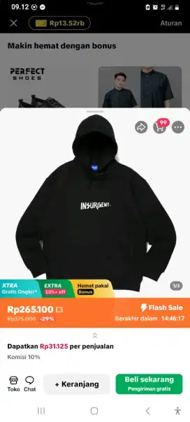 Jual Hoodie INSURGENT CLUB