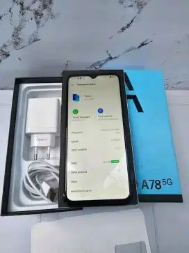 Hp oppo A78 5G ram 8/128