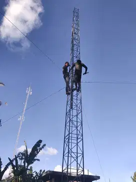 Jasa Bongkar Tower Atau penurunan Tower Triangle JABODETABEK