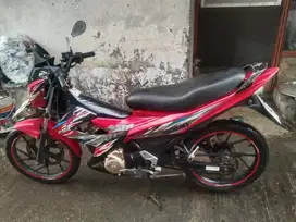 Suzuki satria thun 2014 pajak panjang mesin halus jozz siap gas gan.