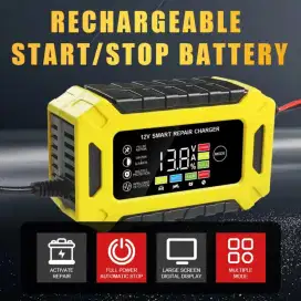 Charger Aki Mobil Motor Intelligent 12V 6A