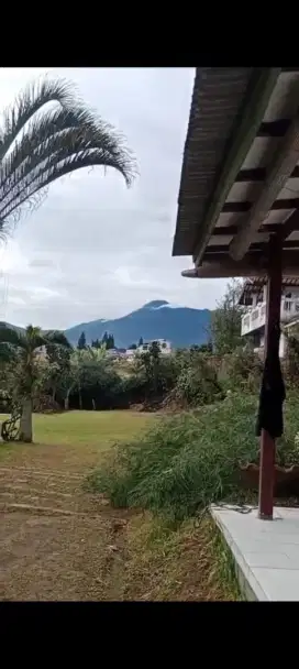 Tanah + Villa view Gunung pangrango sejuk di kopo puncak bogor
