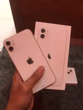 Iphone 11 64gb second ibox white like new