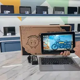(H09)LAPTOP HP SIAP PAKAI RAM 8GB SSD,BERGARANSI,2IN1 LEPAS PASANG