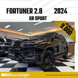 DP10% [Km9.000] Fortuner GR Sport 2024 Black Reg 2025 #AUTOHIGH
