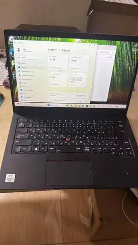 LENOVO THINKPAD X1 CARBON I7 GEN 10 RAM 16GB DAN SSD 512GB