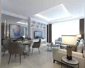 Apartemen South Hills Tipe 2BR Furnished Lantai 20 Di Kuningan