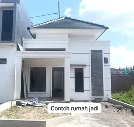 Rumah Cantik Baru Proses Finishing Gedongan