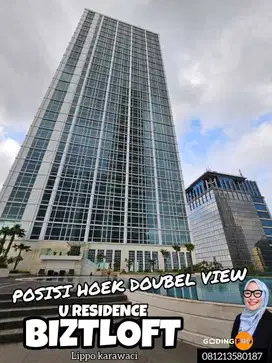 DISEWAKAN BIZTLOFT U RESIDENCE LIPPO VILLAGE POSISI HOEK -JARANG ADA