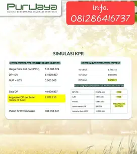 516juta cluster Forresta puri jaya free biaya surat
