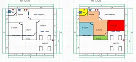 dijual rumah tipe 36/80 hrg 300jt all in bisa KPR DP 0% proses mudah