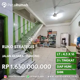 Ruko strategis siap huni jalan aksara akses ke pancing