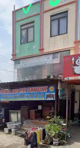 Satu Ruko tiga lantai SHM di jl. Utama Meruyung di lalui angkot 24 jam