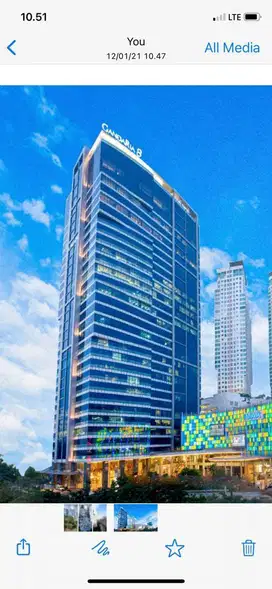 Disewakan Office Space di GANDARIA 8 - GANDARIA CITY