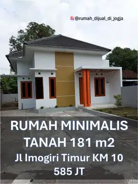 Rumah dekat Kampus UAD di Jl Imogiri Timur KM 12 Jetis Siap Huni