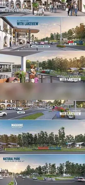 Dijual Ruko Maggirore Signature Gading Serpong View Danau Dan Boulevar