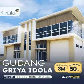 Gudang Bagus Untuk Industri dan Investasi Griya Idola di Cikupa