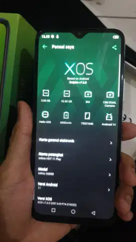 Infinix hot 10 play 3/32