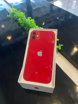 Iphone 11 64gb red mulus bergaransi