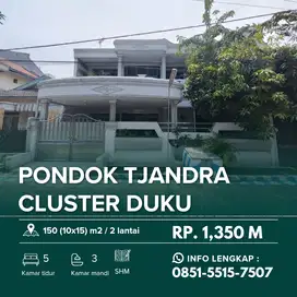 PONDOK TJANDRA Lebar 10 ‼️ Rumah 2 Lantai Nego Saja Harga Murah