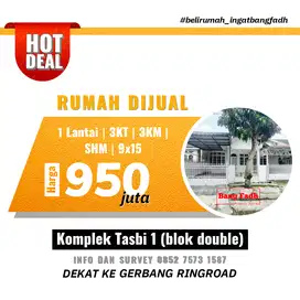 Hot deal jual rumah komplek Tasbi 1 / tasbih 1